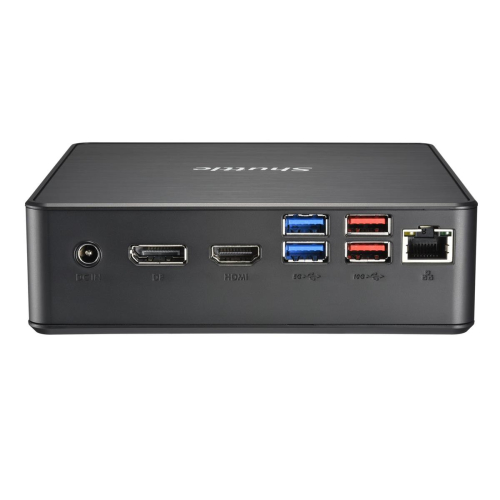 Shuttle NC40U7 komputer typu barebone 0.84L sized PC Czarny i7-1255U Intel SoC-23459507