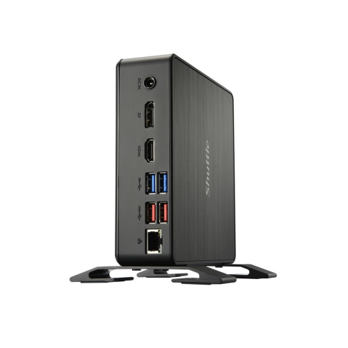 Shuttle NC40U7 komputer typu barebone 0.84L sized PC Czarny i7-1255U Intel SoC-23459508