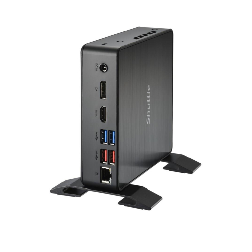 Shuttle NC40U7 komputer typu barebone 0.84L sized PC Czarny i7-1255U Intel SoC-23459509