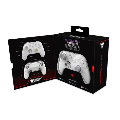 Dragonshock Nebula Pro Biały Bluetooth Gamepad Nintendo Switch-23460424