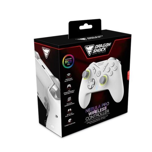Dragonshock Nebula Pro Biały Bluetooth Gamepad Nintendo Switch-23460425