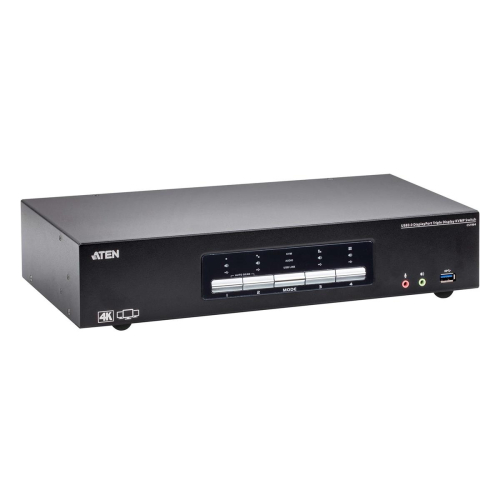 ATEN Przełącznik KVM Switch 4P USB3.0 4K DP Triple View KVMP S-23460774