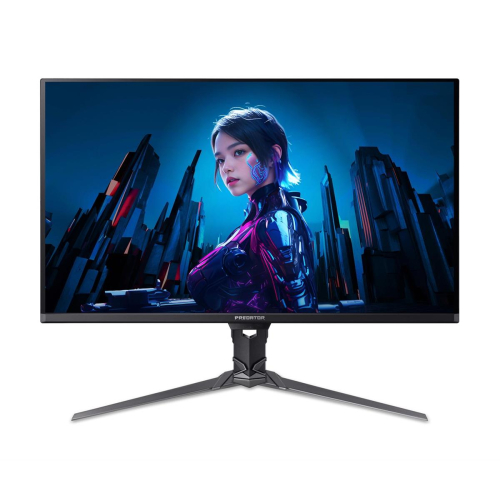 Acer Predator X32 X5 X32X5bmiiphuzx monitor komputerowy 80 cm (31.5") 3840 x 2160 px 4K Ultra HD QD-OLED Ekran dotykowy Czarny