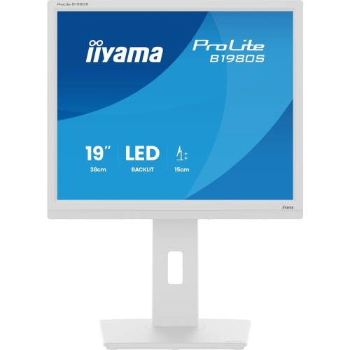 iiyama ProLite B1980S-W1 monitor komputerowy 48,3 cm (19