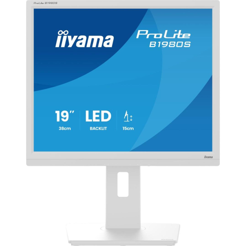 iiyama ProLite B1980S-W1 monitor komputerowy 48,3 cm (19