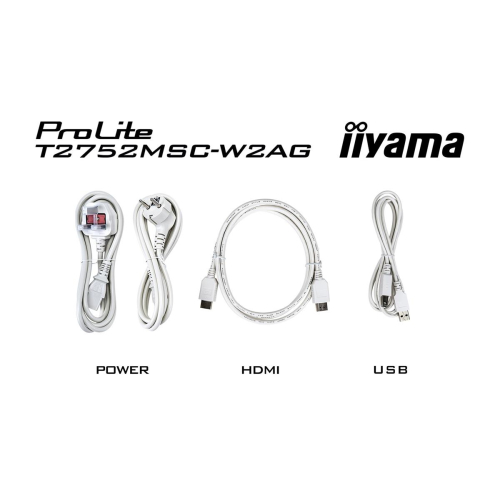 iiyama ProLite T2752MSC-W1AG monitor komputerowy 68,6 cm (27