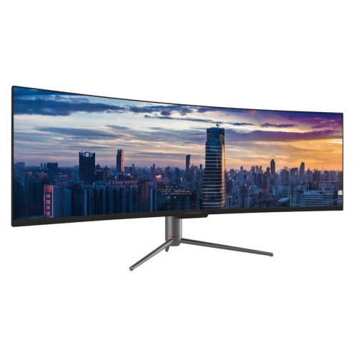 LC-Power LC-M49-DQHD-120-C-Q monitor komputerowy 124,5 cm (49") 5120 x 1440 px UltraWide Quad HD QLED Czarny