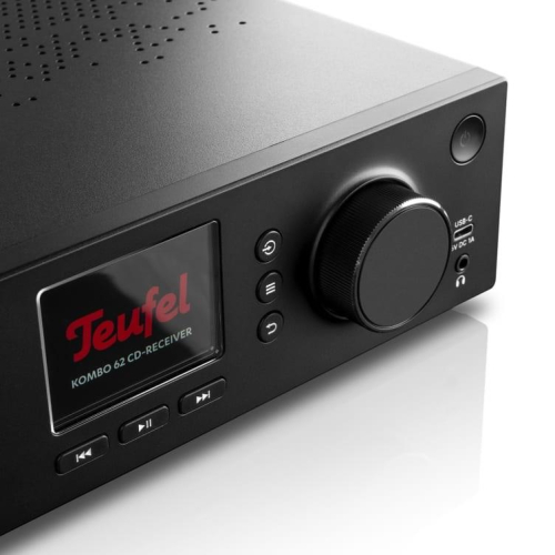 Teufel KOMBO 62 Mk2 CD-Receiver Czarny-23469492