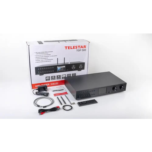 Moduł HiFi TELESTAR TOP 500 czarne wielofunkcyjne radia-23469567