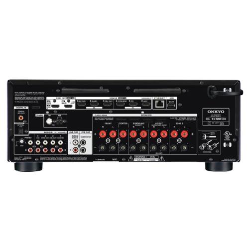 ONKYO TX-NR6100 210 W 7.2 kan. Surround Kompatybilność 3D Czarny-23469632