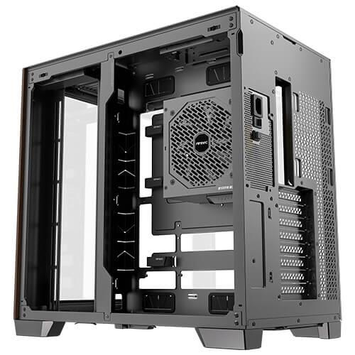 Antec C8 Curve Wood Full Tower Czarny, Przezroczysty, Drewno-23470518