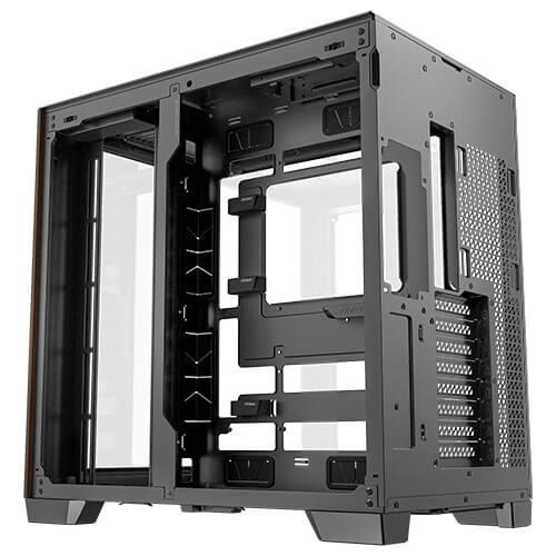 Antec C8 Curve Wood Full Tower Czarny, Przezroczysty, Drewno-23470519