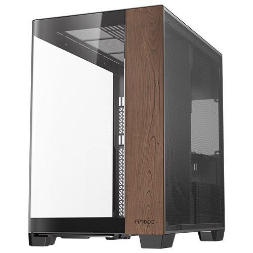 Antec C8 Curve Wood Full Tower Czarny, Przezroczysty, Drewno-23470520
