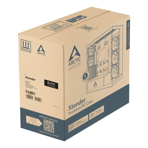 Obudowa CASE MIDITOWER EATX bez zasilacza XTENDER Black ACPCC00018A ARCTIC-23470705