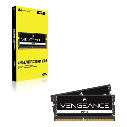 Corsair Vengeance CMSX16GX5M1A5200C44 moduł pamięci 16 GB 1 x 16 GB DDR5 262-pin SO-DIMM-23473430