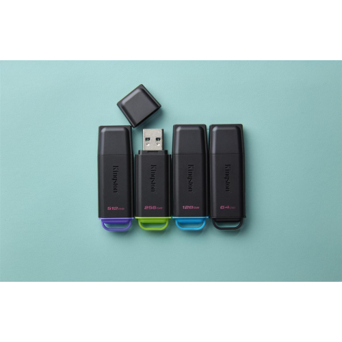 KINGSTON 128GB Portable USB 3.2 Gen 1 DataTraveler Exodia Black/Blue-23474092