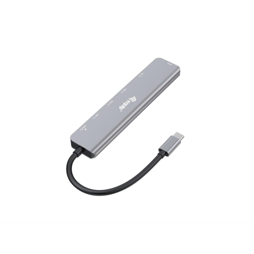 Equip 133494 stacja dokująca Przewodowa USB 3.2 Gen 1 (3.1 Gen 1) Type-C Srebrny-23474831