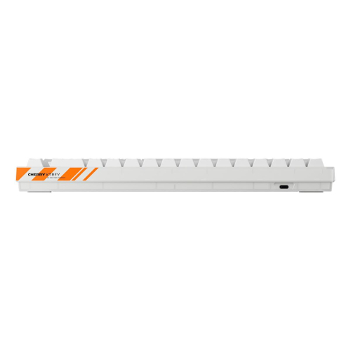CHERRY K5 PRO TMR COMPACT klawiatura Gaming USB QWERTZ Niemiecki Pomarańczowy, Biały-23475233