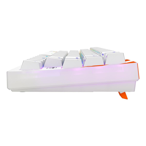 CHERRY K5 PRO TMR COMPACT klawiatura Gaming USB QWERTZ Niemiecki Pomarańczowy, Biały-23475234