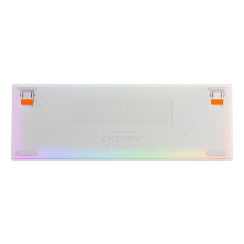 CHERRY K5 PRO TMR COMPACT klawiatura Gaming USB QWERTZ Niemiecki Pomarańczowy, Biały-23475235