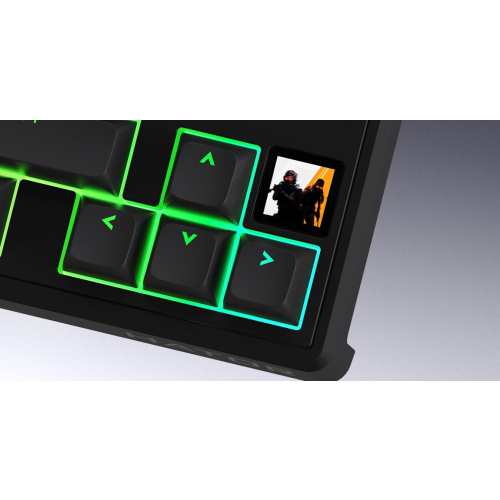 HATOR Skyfall 80 MAG ULTIMA 8K wireless klawiatura Gaming USB + RF Wireless + Bluetooth QWERTY US English Czarny, Biały