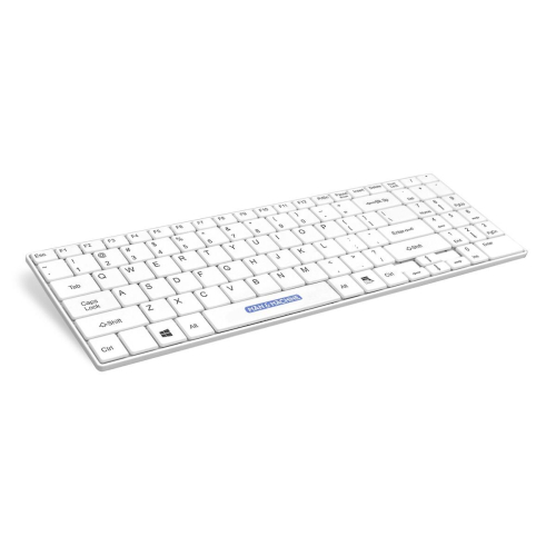 Man&Machine It's Cool Keyboard - medyczna, dezynfekowalna niskoprofilowa klawiatura (biała)