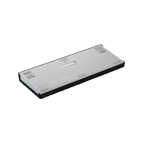 HATOR Skyfall Wireless 80 klawiatura Gaming USB + RF Wireless + Bluetooth QWERTY US English Czarny, Biały-23475379