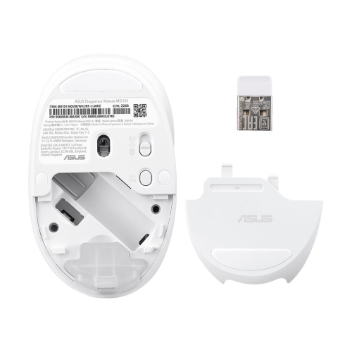 Mysz bezprzewodowa ASUS MD101 Fragrance Mouse Wireless /Bluetooth Iridescent White-23475587