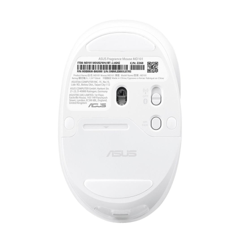 Mysz bezprzewodowa ASUS MD101 Fragrance Mouse Wireless /Bluetooth Iridescent White-23475588