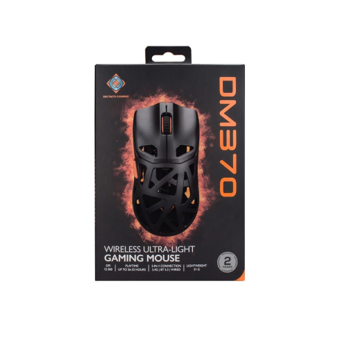 Deltaco Gaming DM370 myszka Oburęczny RF Wireless + Bluetooth + USB Type-A Optyczny 12000 DPI-23475711