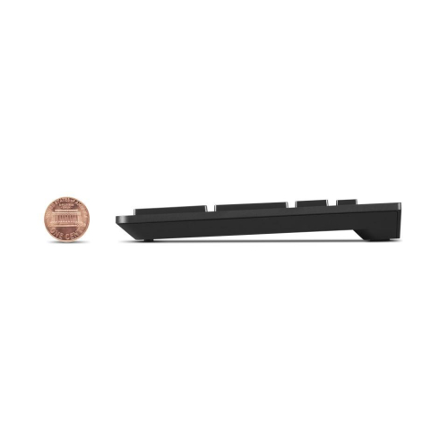 Lenovo 4X31R64457 klawiatura Dołączona myszka Biuro RF Wireless Belgijski, Angielski Czarny-23475879