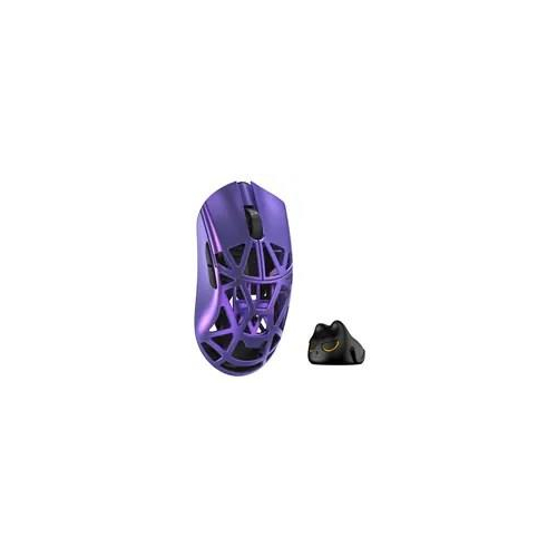 WLMOUSE Beast X Mini Pro Solid Sides Gaming Maus, Omron Optical Switches - lila