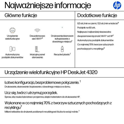 Urządzenie wielofunkcyjne HP DeskJet 4320-23476890
