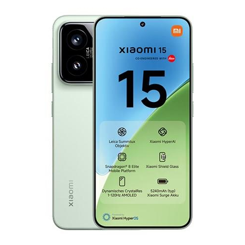 Telefon Xiaomi 15 5G Dual Sim 12GB RAM 256GB - Zielony