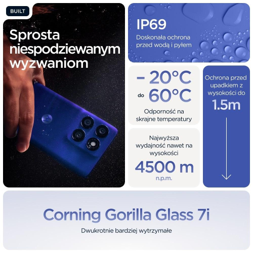 Motorola Edge 60 Pro 5G 12/512GB Dazzling Blue-23489380