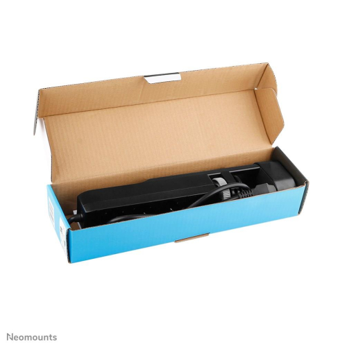 Neomounts DS22-840BL6 rozgałęziacz 1,4 m 3 x gniazdo sieciowe Wewnętrzna Czarny-23492800