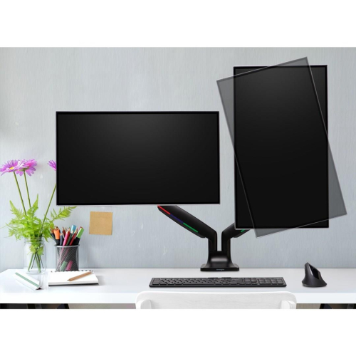 Kensington Podwójne ramię SmartFit One-Touch do monitora, z regulacją wysokości-23492835