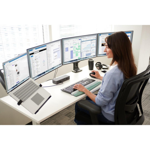 Kensington Podwójne ramię SmartFit One-Touch do monitora, z regulacją wysokości-23492842