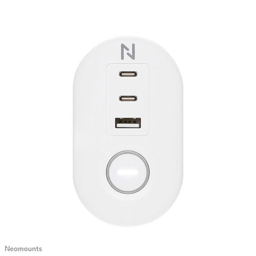 Neomounts DS22-840WH6 rozgałęziacz 1,4 m 3 x gniazdo sieciowe Wewnętrzna Biały-23492977