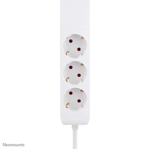 Neomounts DS22-840WH6 rozgałęziacz 1,4 m 3 x gniazdo sieciowe Wewnętrzna Biały-23492978