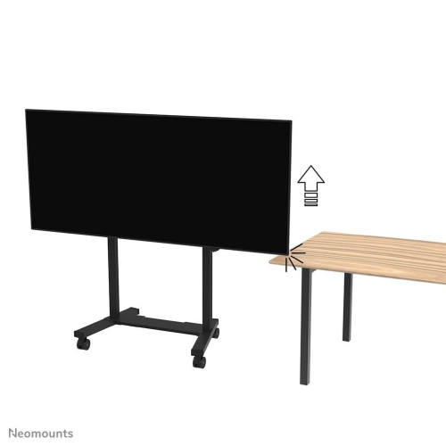 Neomounts FL55-975BL1 stojak do multimediów Czarny Płaski panel Karta multimedialna/wózek multimedialny-23493091
