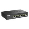 D-Link DMS-108P/E przełącznik sieciowy Nie zarządzany 2.5G Ethernet (100/1000/2500) Obsługa PoE Czarny-23513731