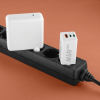 Hama 00201996 ładowarka do urządzeń przenośnych Smartfon Biały Prąd przemienny Szybkie ładowanie Wewnętrzna, Zew