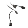Kolink Umbra X 120mm ARGB High Performance PWM Fan Triple Pack - Black-23525501