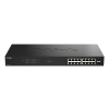D-Link DGS-1018P Nie zarządzany Gigabit Ethernet (10/100/1000) Obsługa PoE Czarny