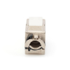 Moduł (gniazdo) keystone RJ45 (8P8C) kat.6A, STP,ekranowany, beznarzędziowy, stalowy, 24szt-23566293