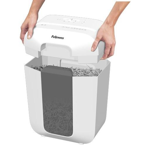 Fellowes LX Series Powershred LX50 niszczarka Rozdrabnianie krzyżowe Biały-23507047