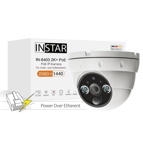 INSTAR IN-8403 2K+ PoE Weiß