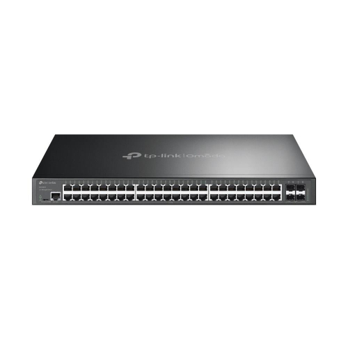 TP-Link Omada SG3452X przełącznik sieciowy Zarządzany L2+ Gigabit Ethernet (10/100/1000) 1U Czarny