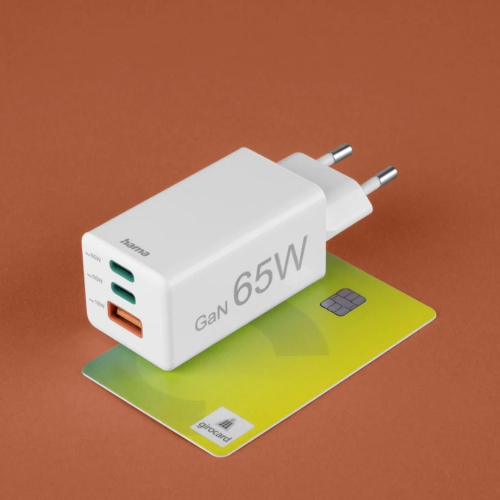 Hama 00201996 ładowarka do urządzeń przenośnych Smartfon Biały Prąd przemienny Szybkie ładowanie Wewnętrzna, Zew